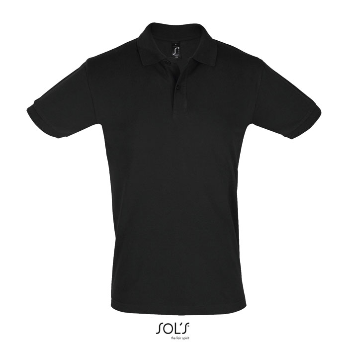 Polo personnalisable pour homme 180g - PERFECT Noir 1